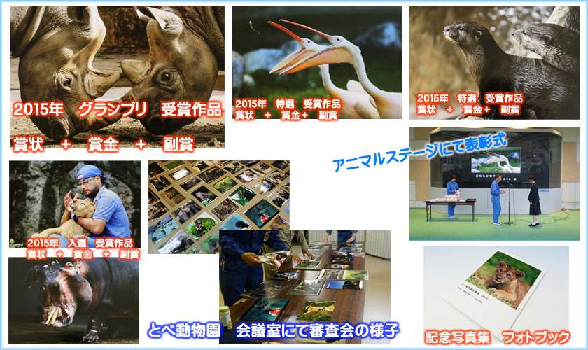 第４回・写真コンクール 2015年ver.　愛媛県立とべ動物園