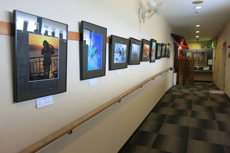 愛媛県松前町にあります「薬草湯温泉 元気人村」さんにて写真展