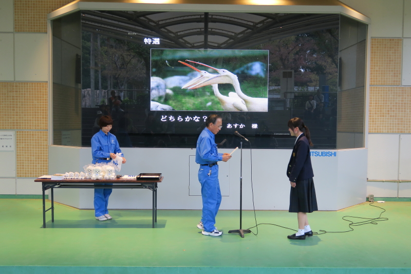 第4回とべ動物園写真コンテスト 特選の賞状授与 賞金1万円＋賞状＋副賞 動物写真展・掲載・例会＠愛媛県立とべ動物園にて撮影 とべ動物園 動物園