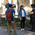 テレビ愛媛さんの「とべとべZOO」ロケーション撮影がありました。